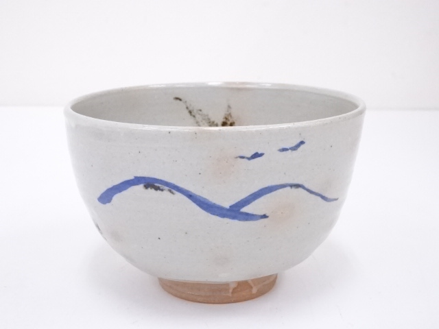 JAPANESE TEA CEREMONY / TEA BOWL CHAWAN / BY TORAKU MORISATO 